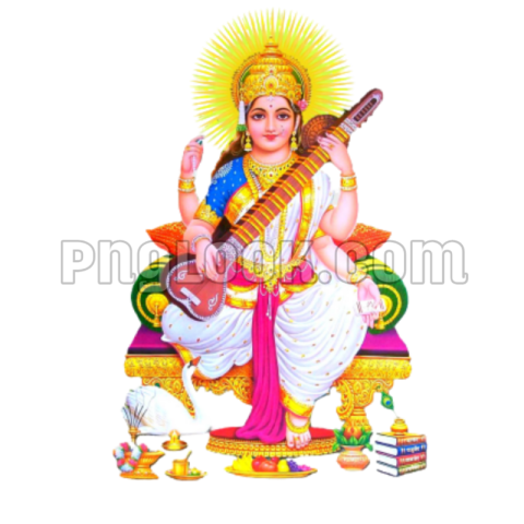 HD PNG DOWNLOAD SARASWATI Ji HAPPY BASANT PANCHMI