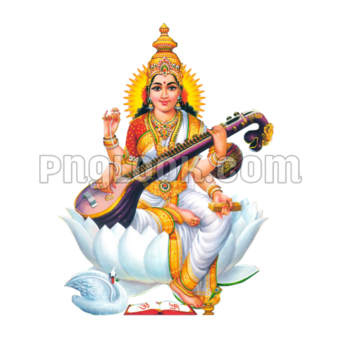 SARASWATI PUJA PNG IMAGE DOWNLOAD