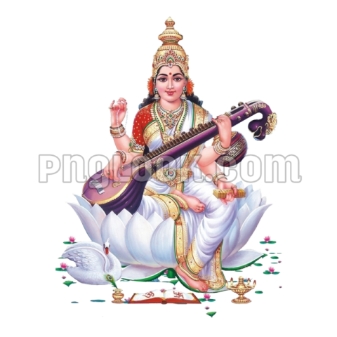 Saraswati Puja PNG image download