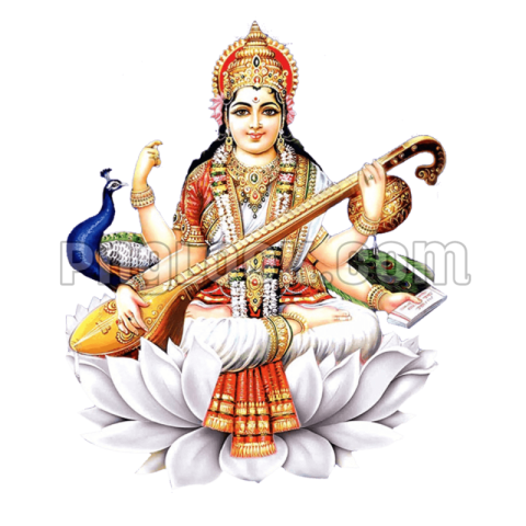 Saraswati Puja PNG image download free