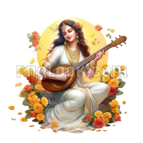 SARASWATI ji PNG IMAGES HD DOWNLOAD