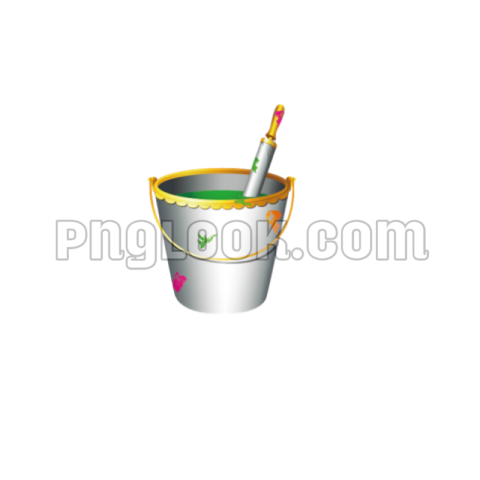Holi Balti Bucket Full HD Png image DOWNLOAD