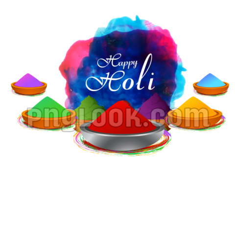 happy holi festival colors background  download