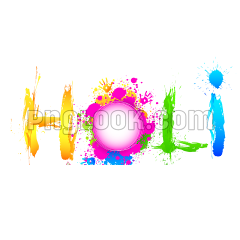 happy holi colorful creative text effect  DOWNLOAD