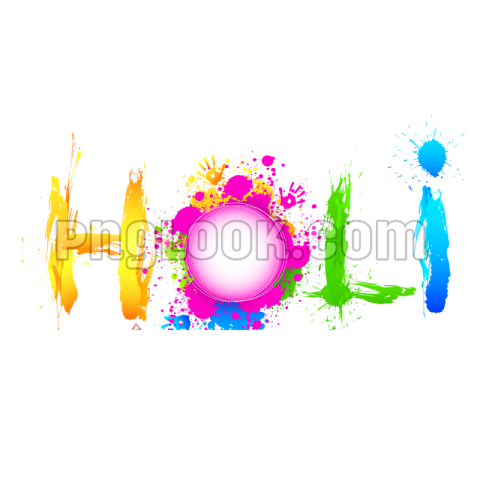 happy holi colorful creative text effect  DOWNLOAD
