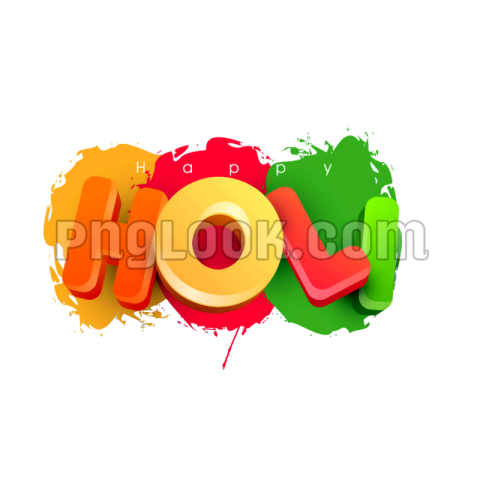 Holi English Tex PNG image DOWNLOAD FREE