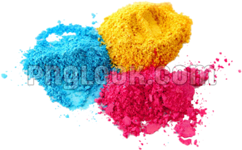 Gulal colorful Holi festival PNG image download
