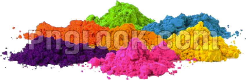 Holi Gulal PNG transparent image download