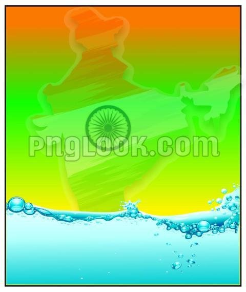 Indian flag Tiranga colour editing background image