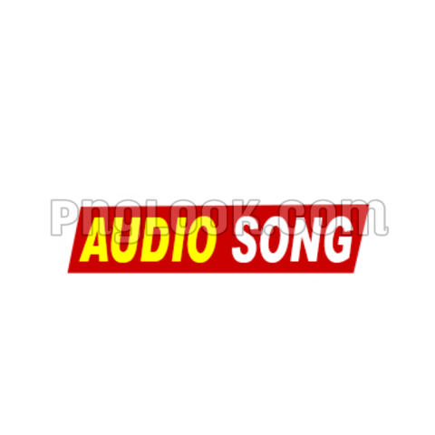 Audio song logo PNG image download