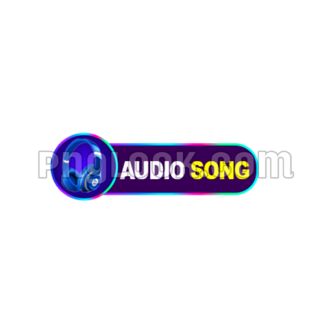 Audio song logo PNG music posted design translate in download
